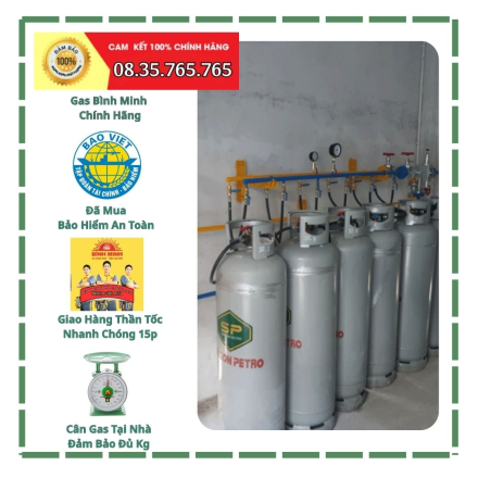 Gas Petrolimex 45kg Xám