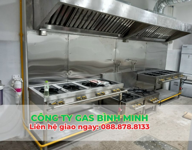 Lắp đặt gas cho bếp công nghiệp: Quy trình chuẩn và lưu ý khi lắp đặt