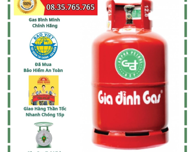 Gas Bình Minh: Tìm hiểu về dịch vụ cung cấp gas cho gia đình tại TPHCM
