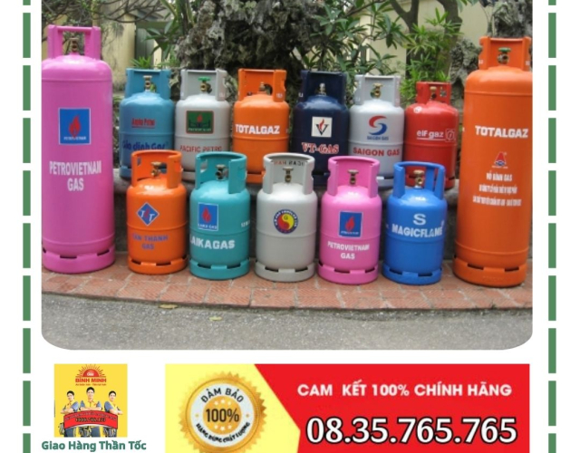 Các thương hiệu gas phổ biến tại TP.HCM hiện nay