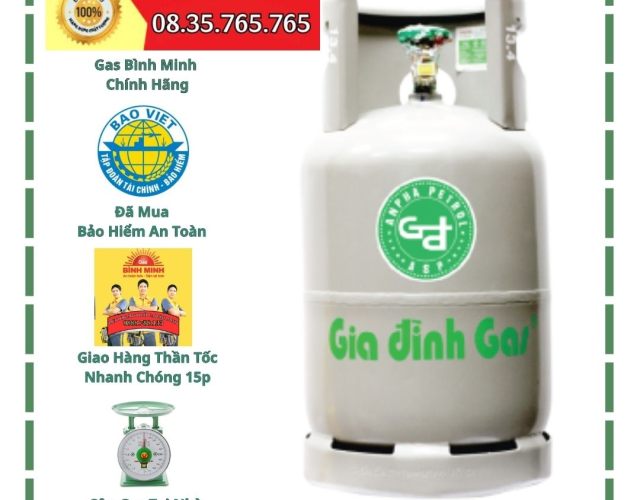 Gas Bình Minh: Các loại gas phù hợp với nhu cầu sử dụng trong gia đình