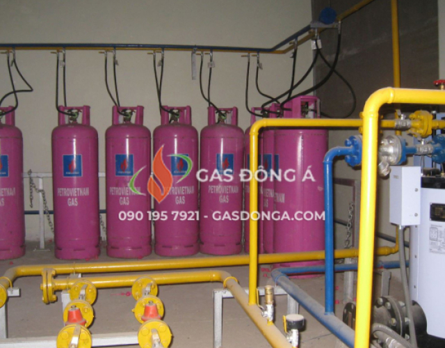 Lắp Đặt Hệ Thống Đường Ống Gas Công Nghiệp Hãng Bình Minh