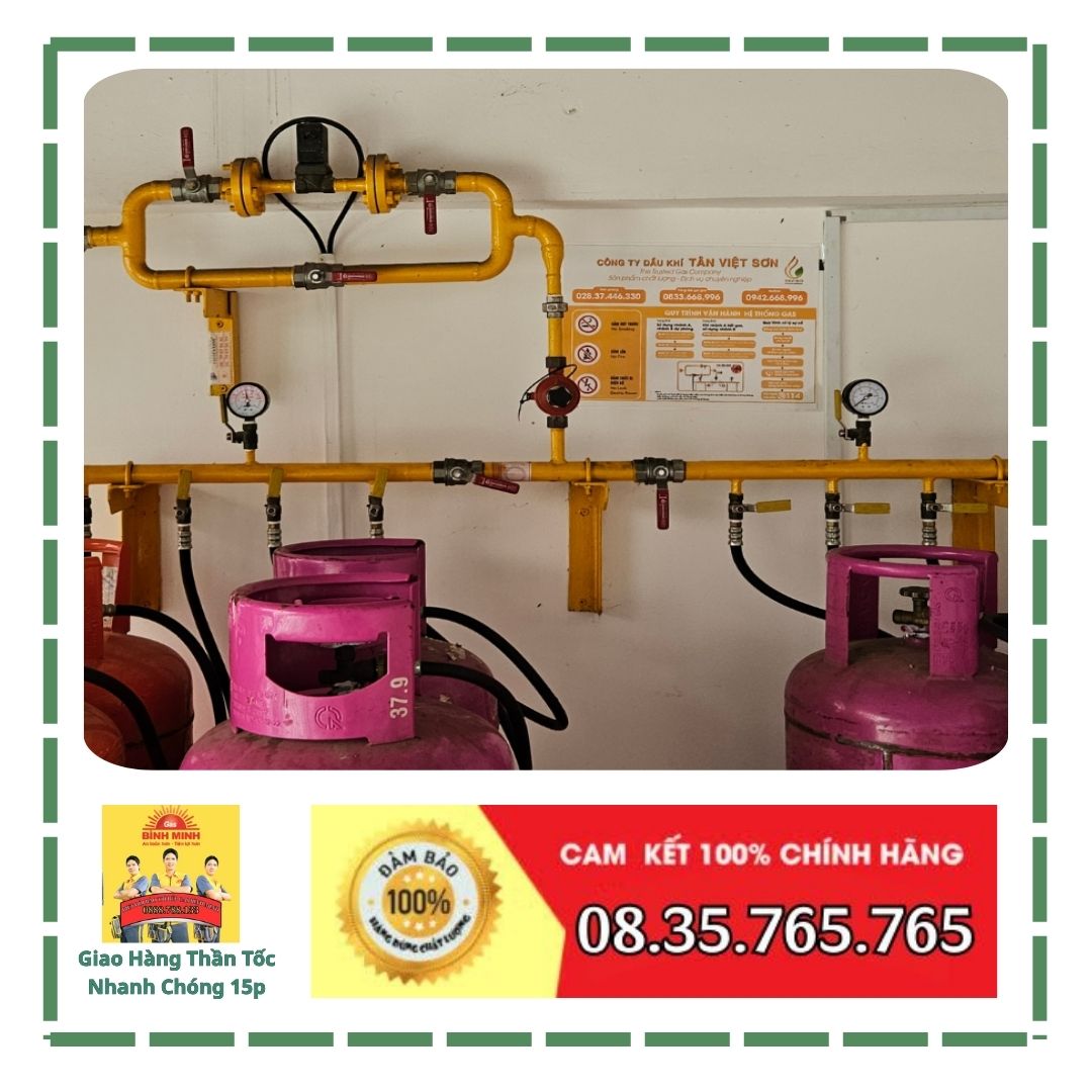  Một trong những địa chỉ uy tín hiện nay là GAS BÌNH MINH – đơn vị chuyên cung cấp và lắp đặt hệ thống gas dân dụng, gas công nghiệp với kinh nghiệm hơn 10 năm. GAS BÌNH MINH cam kết:  Lắp đặt gas đúng kỹ thuật, đảm bảo tiêu chuẩn an toàn PCCC.  Tư vấn loại gas và hệ thống phù hợp với từng loại căn hộ.  Bảo hành dài hạn, hỗ trợ kiểm tra rò rỉ và bảo trì định kỳ.  Giao gas nhanh, hỗ trợ 24/24 kể cả lễ Tết.  THÔNG TIN LIÊN HỆ GAS BÌNH MINH Tư Vấn hỗ trợ trực tiếp để quý khách được hài lòng về giá cả, phục vụ 24/24 cả ngày lễ. Hotline: 0888.788.133 Email: gasdonga.com@gmail.com Website: congtygasbinhminh.info