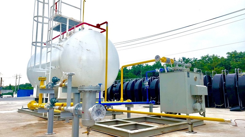 tiêu chuẩn lắp đặt trạm gas