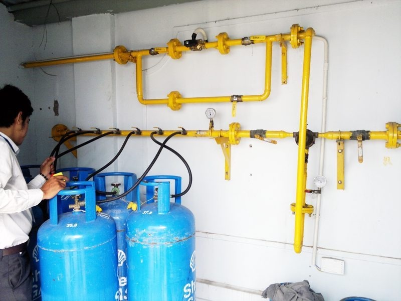 an toàn và kiểm định bình gas