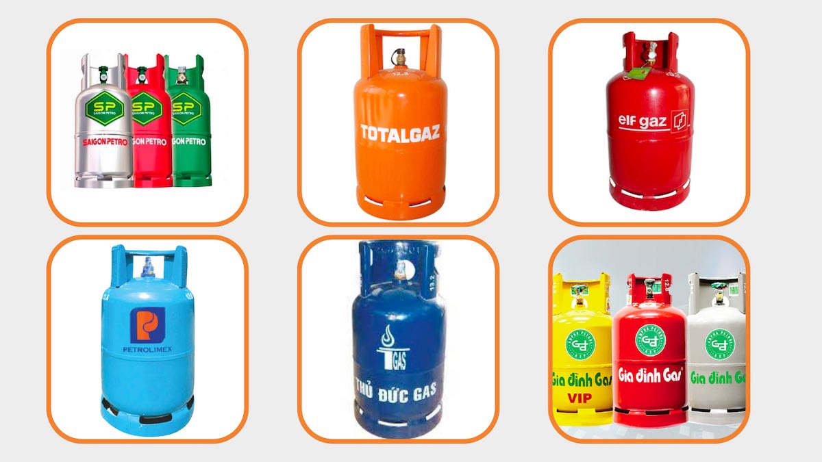  các đại lý và dịch vụ cung cấp gas
