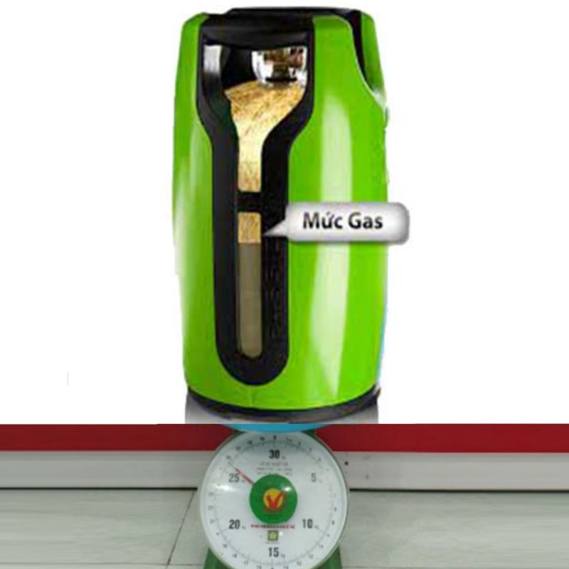 kích thước và tính năng bình gas Miss