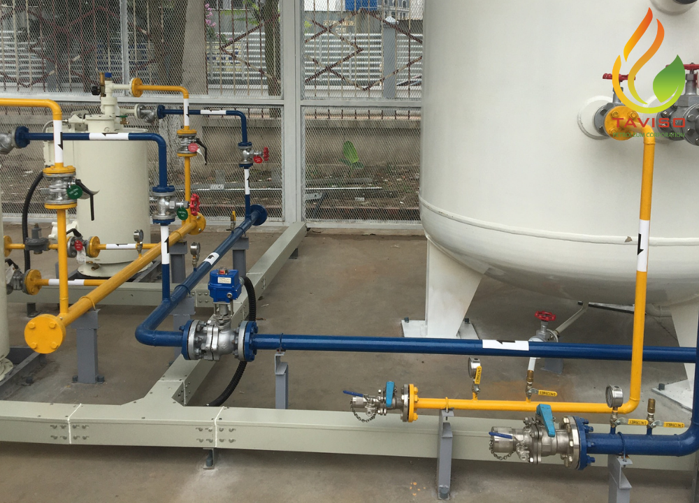 Các phương án lắp đặt bồn gas hiện nay