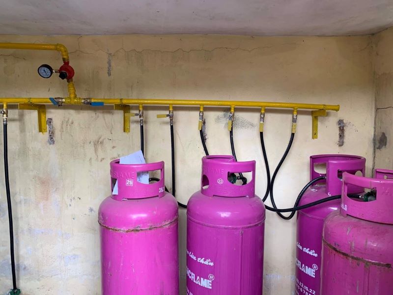 xử lý sự cố hệ thống gas công nghiệp
